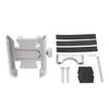 Bike Phone Bracket Handlebar Metal Phone Clamp 360 Degrees Rotation Cushion Padding Anti Shake