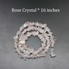 Natural 5mm Pink Crystal Chalcedony Gravel Beads for DIY Jewelry Making