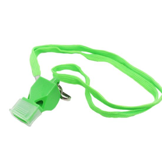 Свисток с шнурком и ручкой для рта. Пластиковый спортивный свисток. Громкий четкий звук. Свисток для тренеров, судей, тренировок, кемпинга, выживания в чрезвычайных ситуациях.