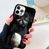 Чехол для телефона с изображением черного мопса, крупный план, для iPhone 17 Air 15 16 14 Plus Apple 11 12 13 Pro Max coque