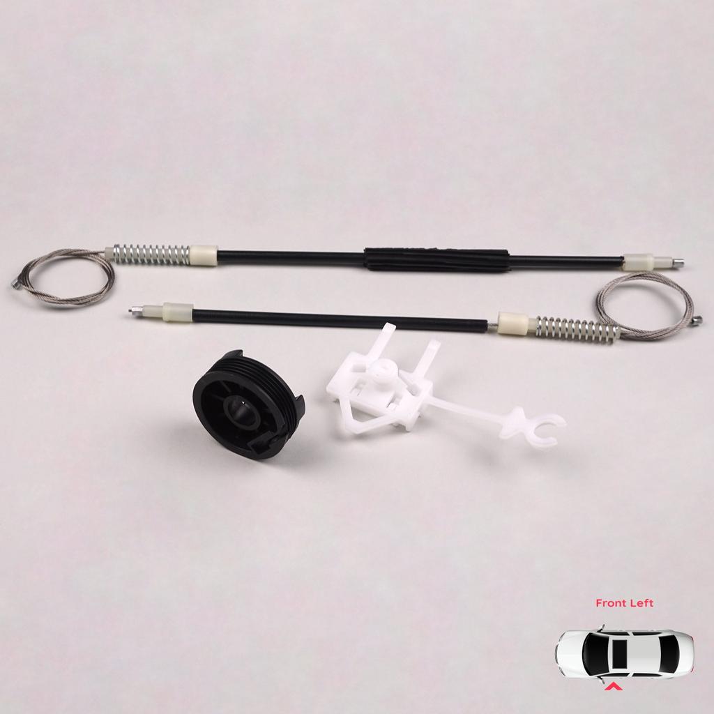 BWR797 Power Window Regulator Repair Set Front Left for Fiat Albea Siena Palio MK1 171 172 178 1996-2016 4/5 Door 46786201