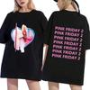 Nicki Minaj Pink Friday 2 Music Album Graphic T Shirt Unisex Women Fashion Hip Hop Short Sleeve T-shirts Cotton Casual T Shirts