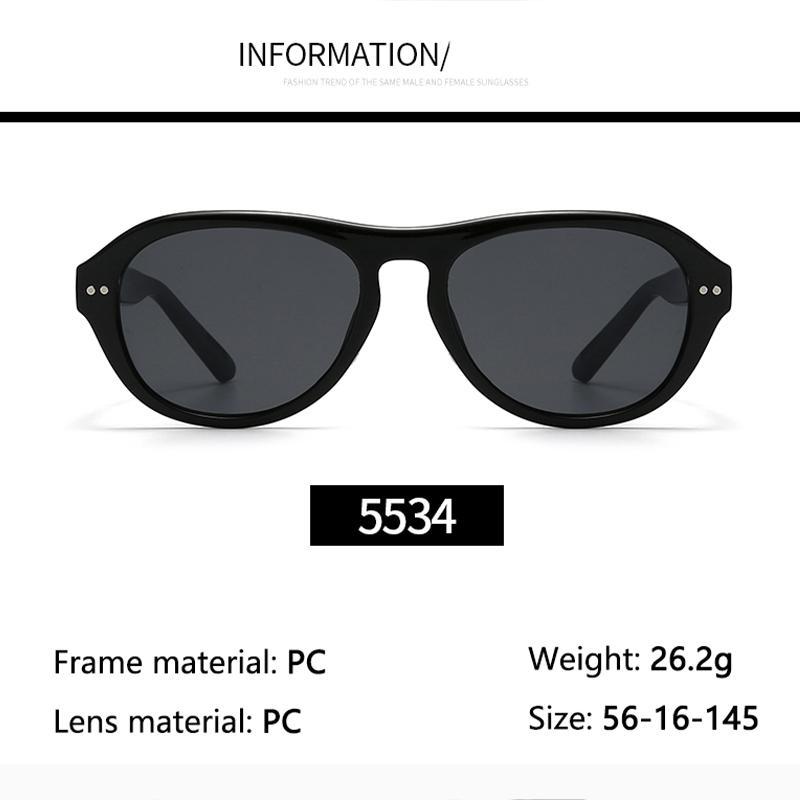 Xiaomi 2025 New Retro Sunglasses For Women High-end Large Frame Sunglasses Pilot Toad Mirror Trendy MN5534