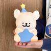 Кавайный Медведь Панда Бубу и Дуду Светодиодный Силиконовый Ночник Лампа Милый Мультяшный Ночник Декоративный для Спальни Гостиной Куклы Подарки