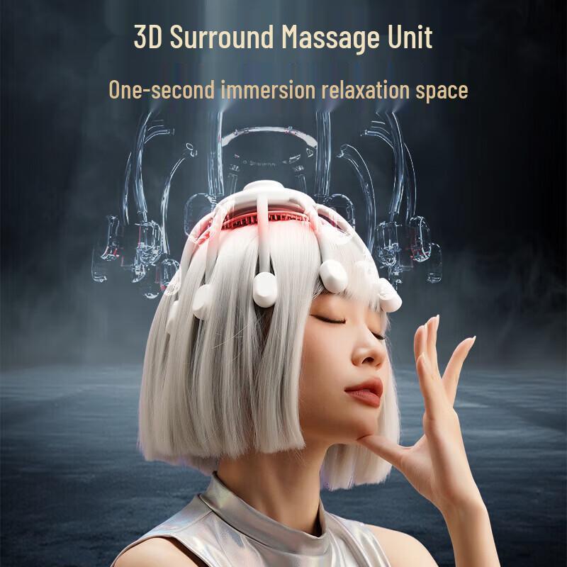 Электрический массажер для кожи головы HEZHENG HZ-RELAX-2 вилка CN (адаптер в комплекте)