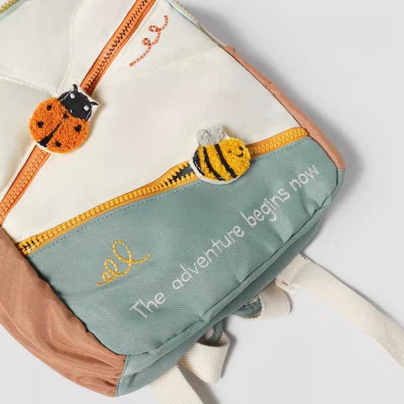 Children's 2023 Bee-Themed Backpack with Colorful Design