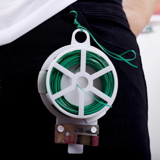 Garden Plant Ties Flexible Wire Design Weather-Resistant Vegetable Tomato Twist Ties Climbing Plants Support Ties