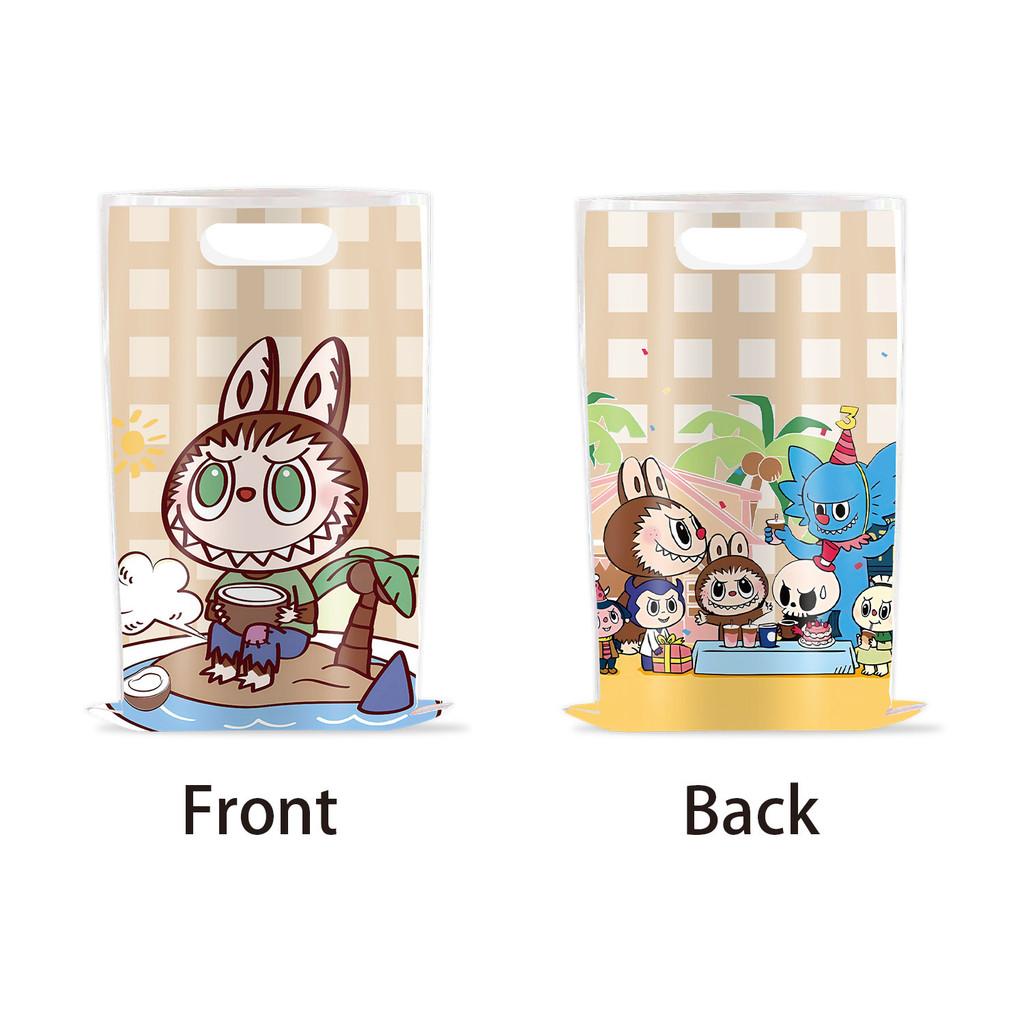 Подарочный пакет для детской вечеринки с принтом «Капибара Итальяна» и «Брейнрот» на день рождения