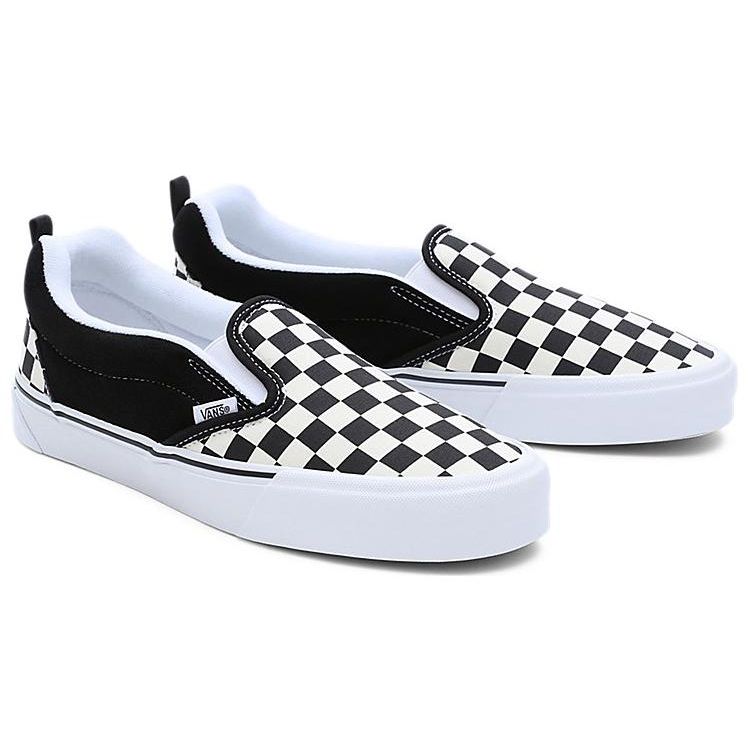 Vans Slip-On Comfortable Versatile Durable Low-Top Skate Shoes Unisex Sneakers Black White VN0009QDQXH
