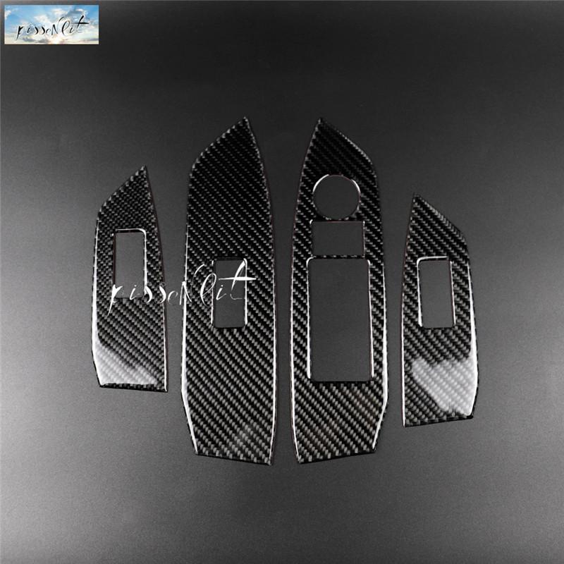 Windows Control Panel Carbon Fiber Car Interior Decoration Accessories Sticker for Mazda CX-5 CX 5 CX5 2018 2017 Car Styling