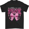 In October We Wear Pink Leopard Breast Cancer Support Unisex T-Shirt