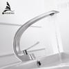 Basin Faucets Modern Bathroom Mixer Tap Brass Washbasin Faucet Single Handle Single Hole Elegant Crane For Bathroom LH-16990