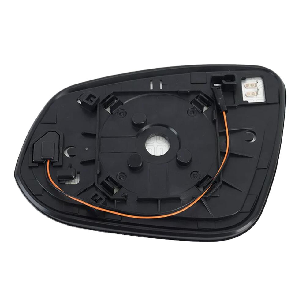 Зеркальное стекло пассажирское правое с подогревом и функцией контроля слепых зон для Toyota Rav4 2019-2024