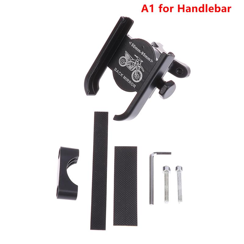 Держатель мобильного телефона из алюминиевого сплава для мотоцикла, велосипеда, кронштейн для GPS, монтажный зажим, многофункциональный мобильный кронштейн для руля