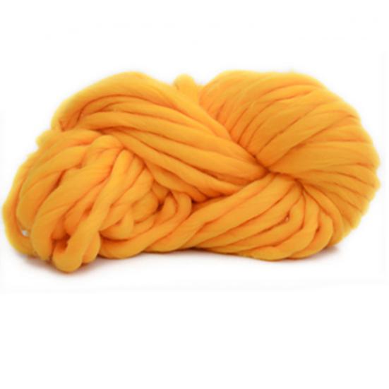 250г Модный Супер Объемный DIY Ручное Вязание Плед Шапки Теплая Гигантская Толстая Пряжа