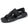Summer Men's Sandals Beach Shoes Fashion Velcro Sandals Lazy Slippers Outdoor Casual Men's Shoes