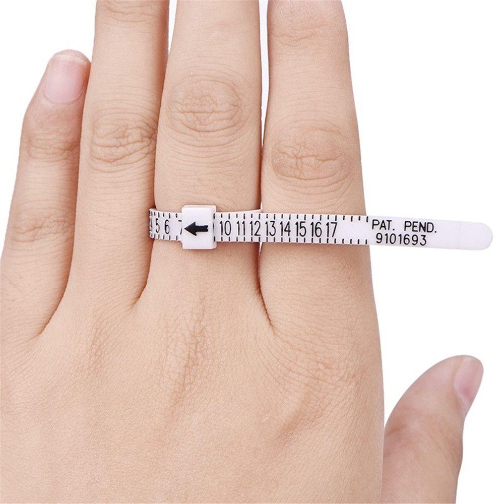 New British/American UK/US Ring Sizer Measure Genuine Tester Finger Gauge Wedding Ring Band