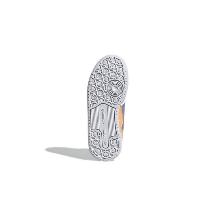 adidas Оригинальные FORUM Anti kick Низкие Скейтбордические Кроссовки Бело-Фиолетовые Детские Возраст 3-7 Лет GY8210