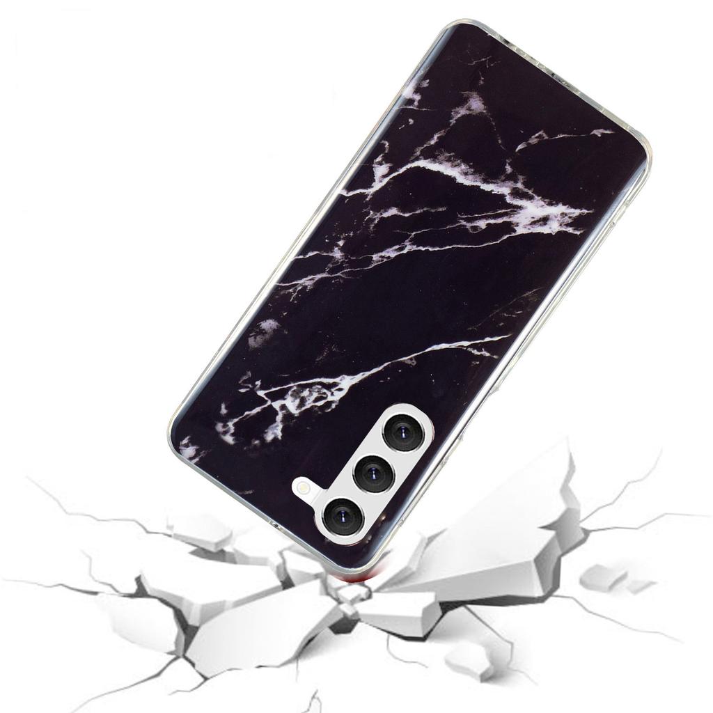 For Samsung Galaxy A14 5G/4G IMD Marble Pattern TPU Case Drop Resistant Back Protector Phone Cover