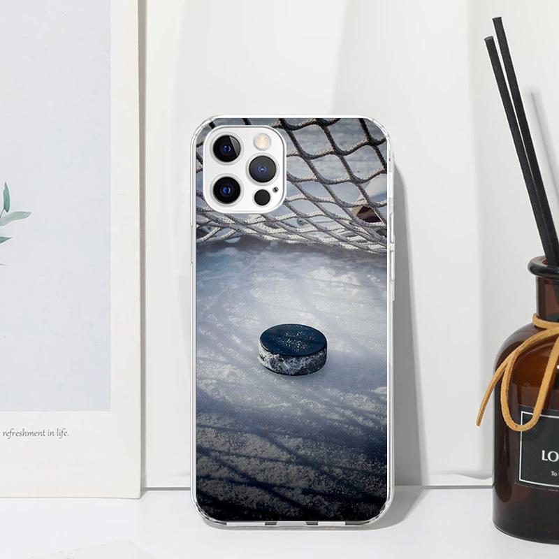Чехол для телефона Sport 'Ледовая арена для хоккея' Для iPhone 17 Air 16 15 Plus 16E 14 Pro Max 13 Mini 12 11 7 8 SE Fundas Мягкая задняя крышка 17 Air