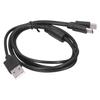 USB To Dual Port TypeC Power Cord 2 In 1 Multi Charging Cable for DJI OSMO Pocket 2