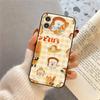 Чехол для телефона P-Picture Book Bread для IPhone 17 Air 16 15 14 13 Pro Max 11 12 Черный силиконовый чехол