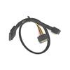 Кабель 50 см Oculink PCIe SFF8611 Male на SFF8639 Female U3 для жесткого диска NVMe и PCIe