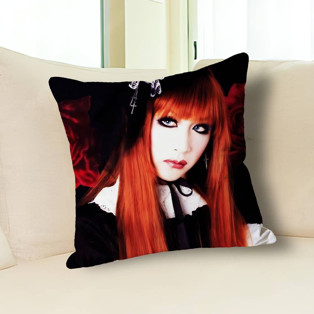 M-Mana Gothic M-Malice Mizer Различные размеры Квадратная наволочка Для Автомобиля Дома Спальни Декор На заказ Подарок на День Святого Валентина
