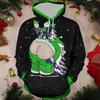 Funny 3D Santa Claus Printed Hoodies For Men Ugly Christmas Sweater Kid Cute Pullovers Women Fashion Y2k Harajuku Winter Clothes