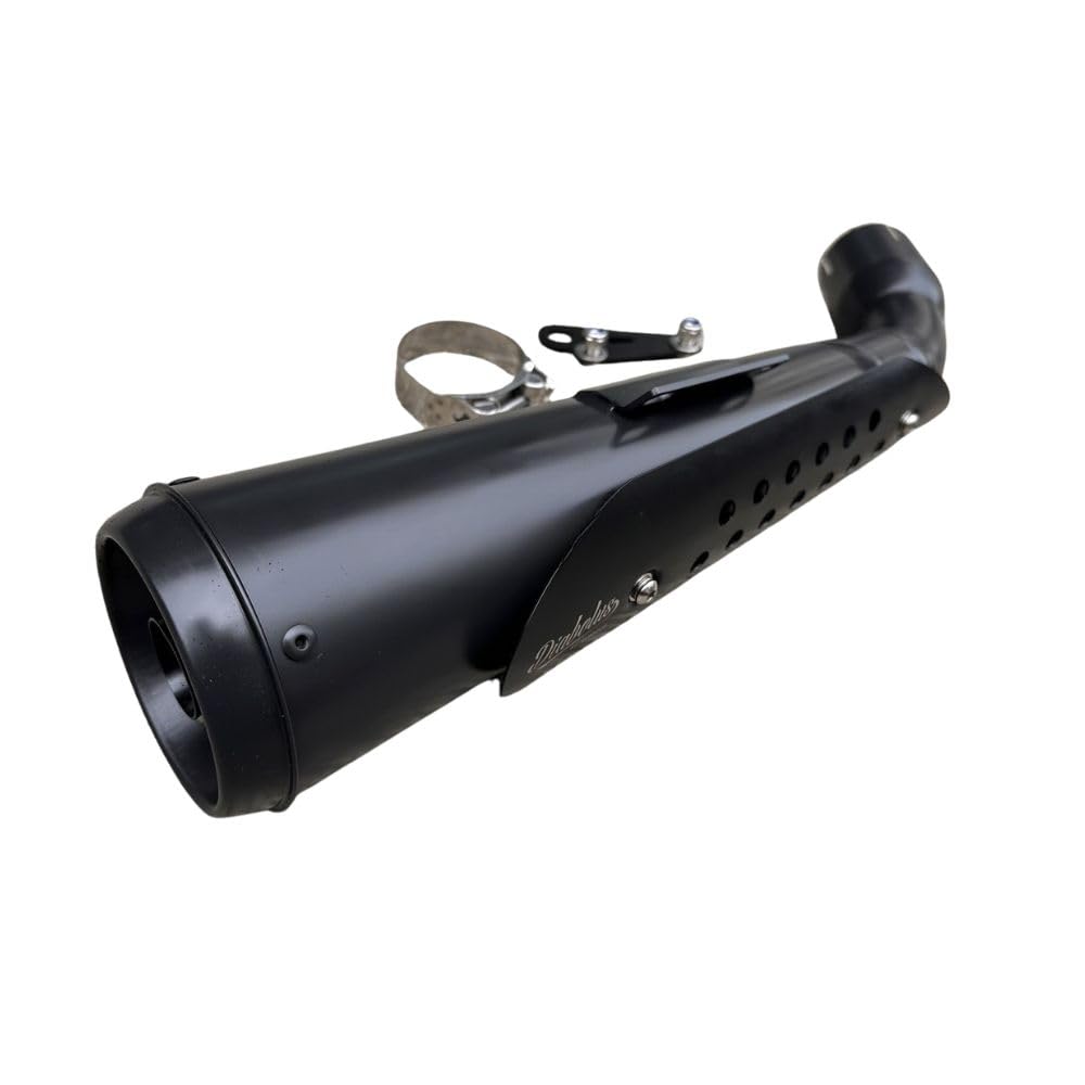 Diabolus от Bazooka Muffler для Honda Rebel 250 MC49 K-SPEED Slip-On E-Clutch (RB0204)
