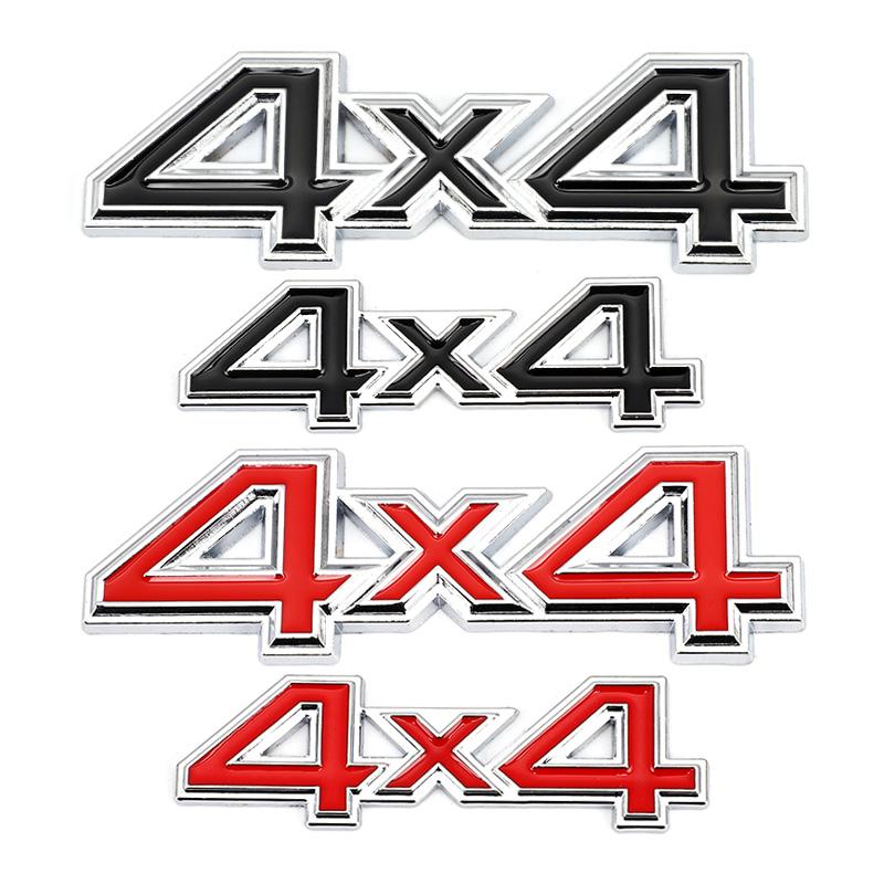 4X4 4WD логотип автомобиля наклейка отделка передней решетки капота эмблема значок наклейки