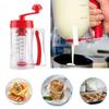 Yousheng Manual Batter Dispenser Pancake Mix Distributor with Built-in Stirrer Precision Batter Pouring Tool for Waffles Muffins