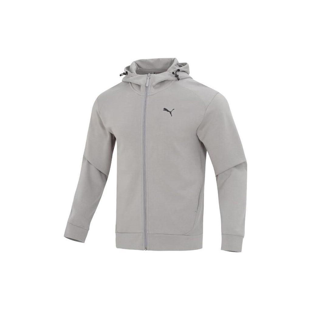 Puma Куртки Мужские Серые С капюшоном Умеренные Другие 678367-14