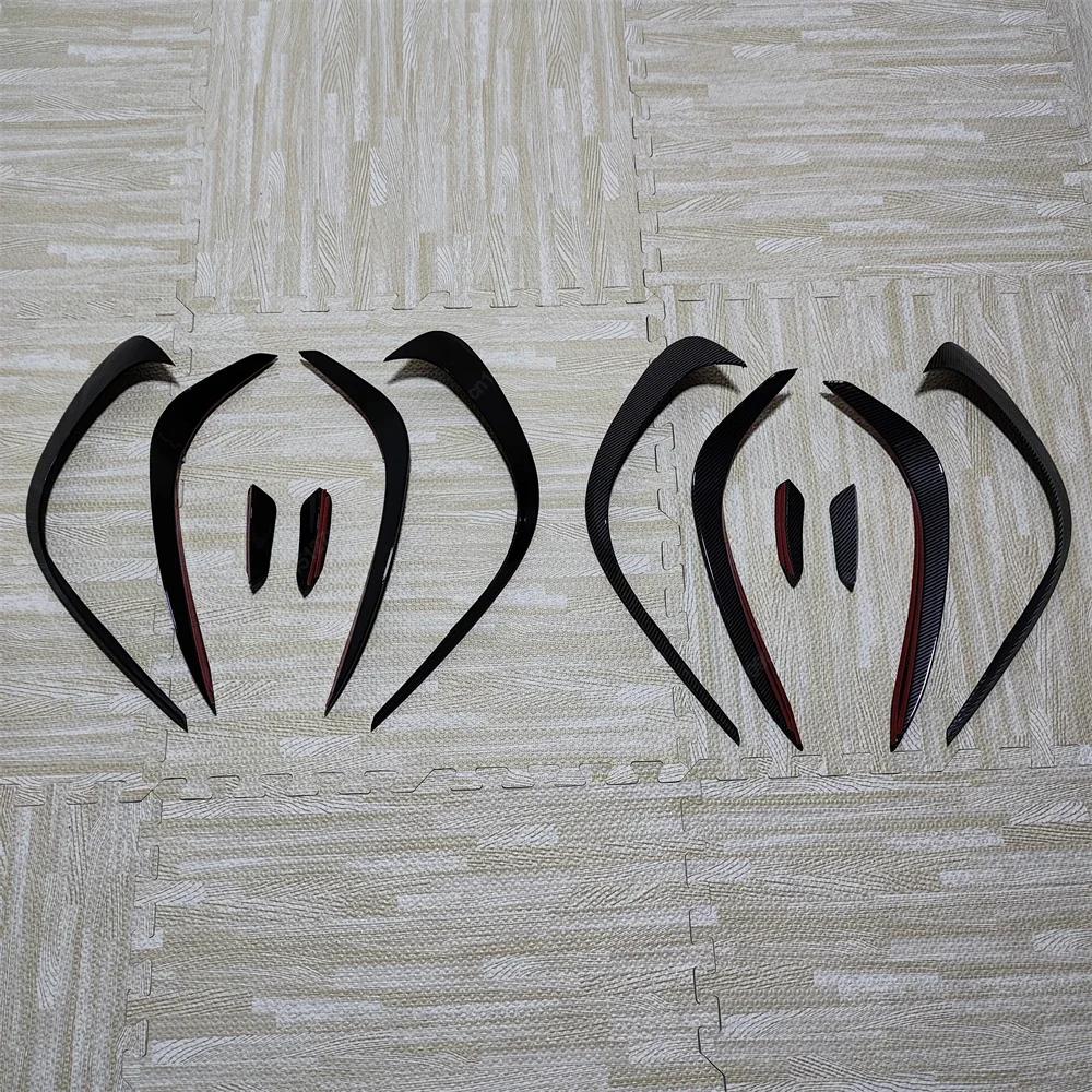 For Mercedes Benz C Class W206 S206 C180 200 300 400 C43 AMG-Line 2025-2025 Front Bumper Lip Spoiler Grille Side Splitter Tuning