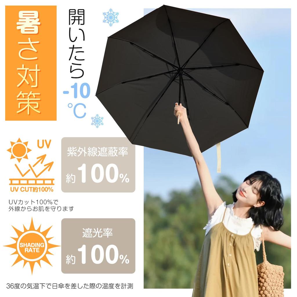 Folding Parasol Folding Parasol Industry Parasol with the Highest Level of UV Protection Parasol Folding Parasol Ultra Lightweight 220g Parasol UV