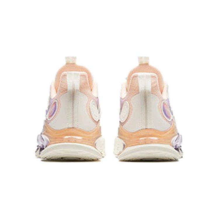 Anta Kids Energy Ring Comfortable Trendy Non-Slip Wear-Resistant Low-Top Running Shoes Kids Running Shoes White Pink Purple 322345512-1