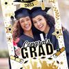 2025 Graduation Season Decoration Paper Photo Frame Photography Props Graduation Celebration Party Supplies