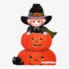 Baby Halloween Halloween Iron On Heat Transfer Printing Vinyl Patches Sticker for Clothes DIY Appliques Washable Patches
