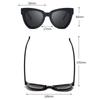 Elegant Women Lady Retro Cat Eye Sunglasses Fashionable Designer Square Frame Shades