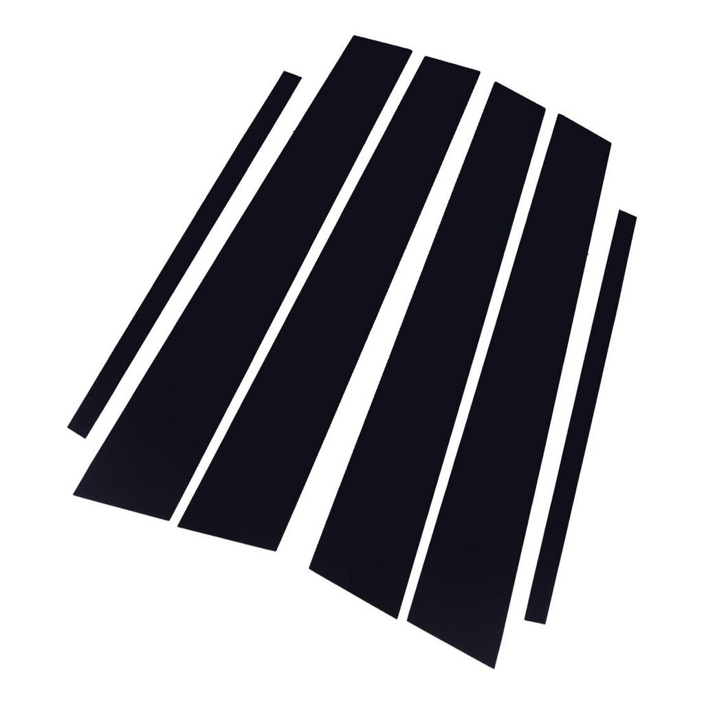 Глянцевые черные стойки из углеродного волокна для Infiniti Q50 (V37)/Nissan Skyline 2014-2023 Наклейки на обшивку двери, окна, стайлинг