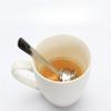 Silver Stainless Steel Tea Filter Spoon Pine Leaf Filter Herbal Spice Convenient and Practical Household Portable Product