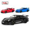 Майсто 1:18 2022 Porsche 911 GT3 Синий Спортивный Автомобиль Статические Литые Транспортные Средства Коллекционная Модель Автомобиля Игрушки