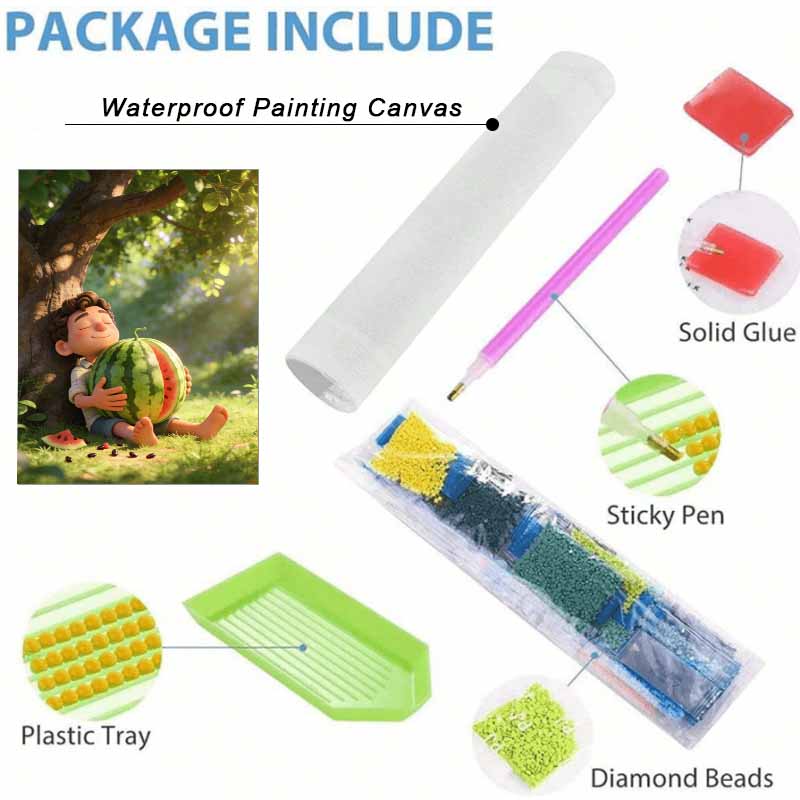 Disney DIY diamond painting 5d full diamond cross stitch diamond summer fun living room bedroom decorative painting