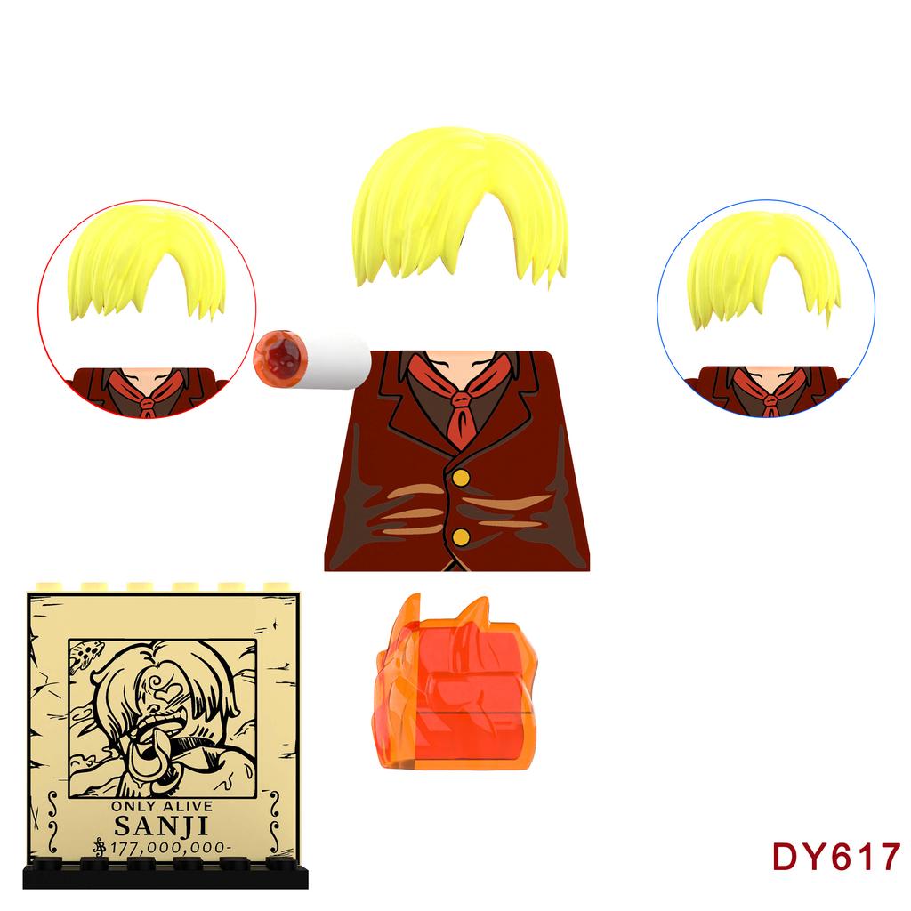 Аниме Строительные блоки Фигурки Куклы Игрушки Кирпичи Детский строительный блок Игрушка