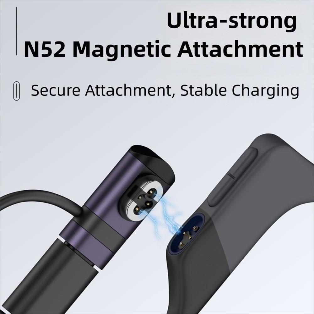 Magnetic Charger Bone Conduction Headphone Charging Type-C Adapter Anti-lost Headset Connector For Shokz AS800/S803/S810/S710
