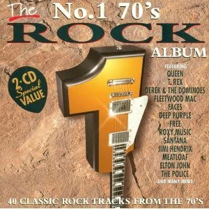 CD РАЗНЫЕ - Альбом рок-хитов 70-х №1 5257172 PolyGram TV 1995 Япония Рок Б/У