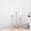European Style Metal Candle Holders Simple Wedding Decoration Bar Party Living Room Decor Home Table Candlestick