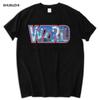Новая футболка KID CUDI "WZRD" в стиле рэп, хип-хоп, с коротким рукавом, черная, мужская, брендовая, европейского размера, футболка, дропшиппинг