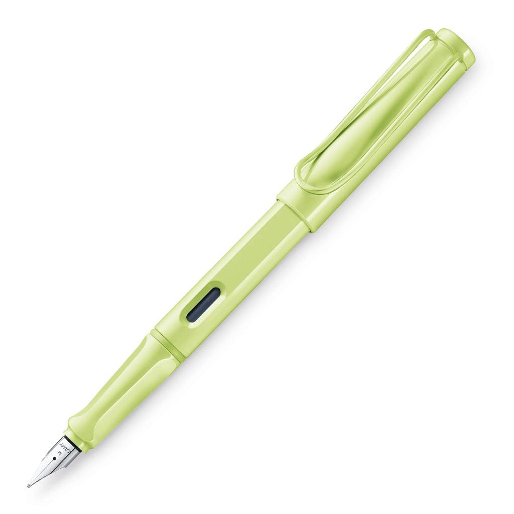 LAMY Fountain Pen M Medium Nib Safari Spring Green Official Import LD0SG-M