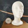 Пенопластовая голова для париков Женская голова манекена Гарнитура Подставка для демонстрации париков Шиньоны Шляпы Держатель Легкая подставка для парика для дома салона путешествий